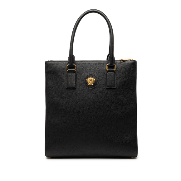 Versace Handbags - Pre-Loved Versace Leather La Medusa Tote